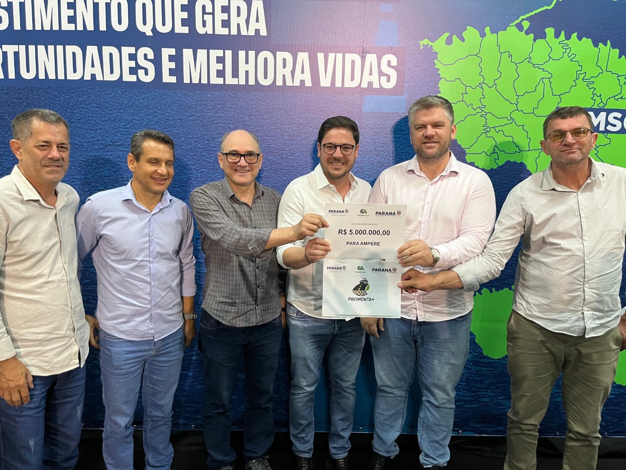 Ampére Entrega Clínica da Mulher e do Bebê e Homenageia Vereadora Terezinha Modzinski Fistarol